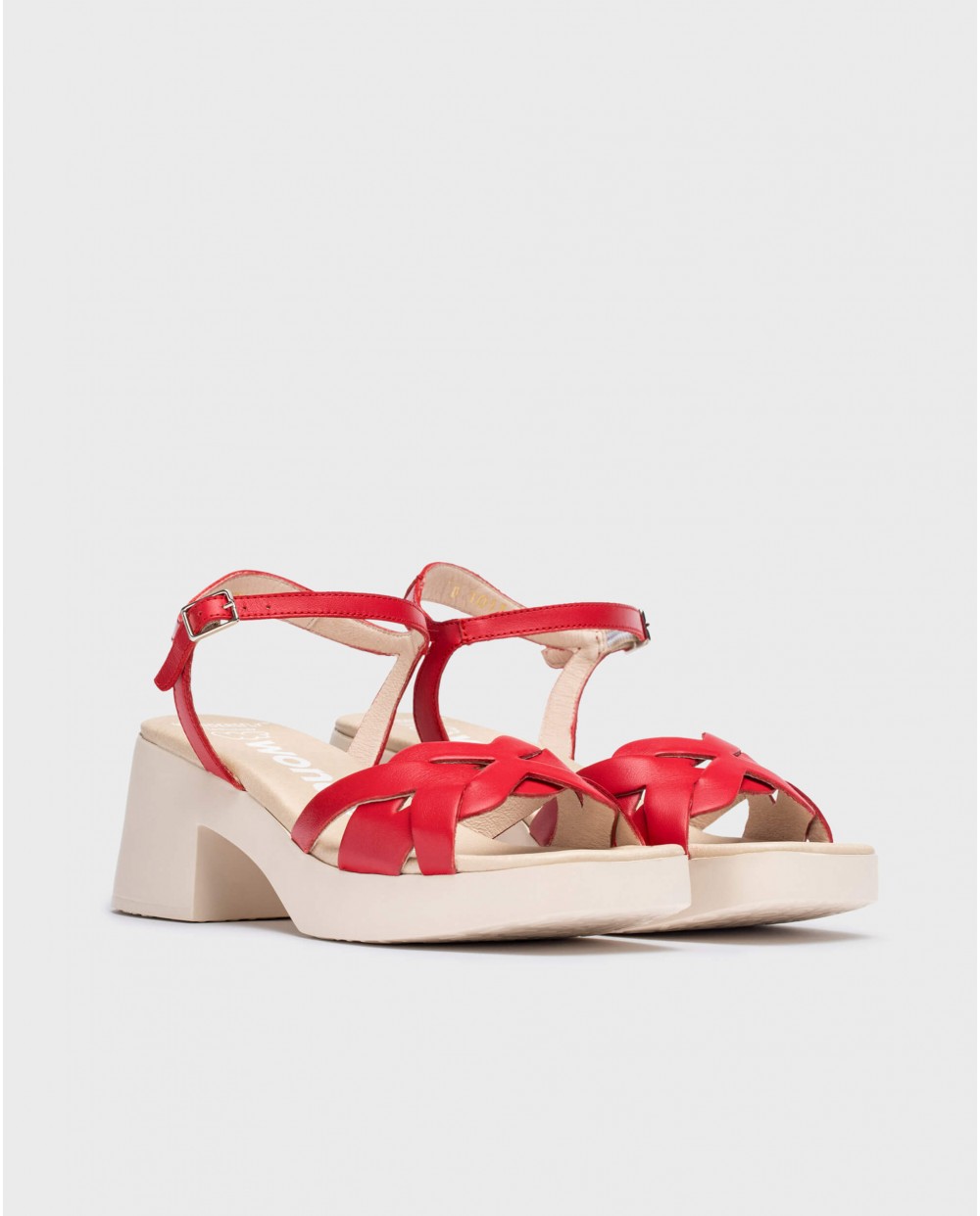 wonders Sandalias CATALINA Rojo Rebajas baratas