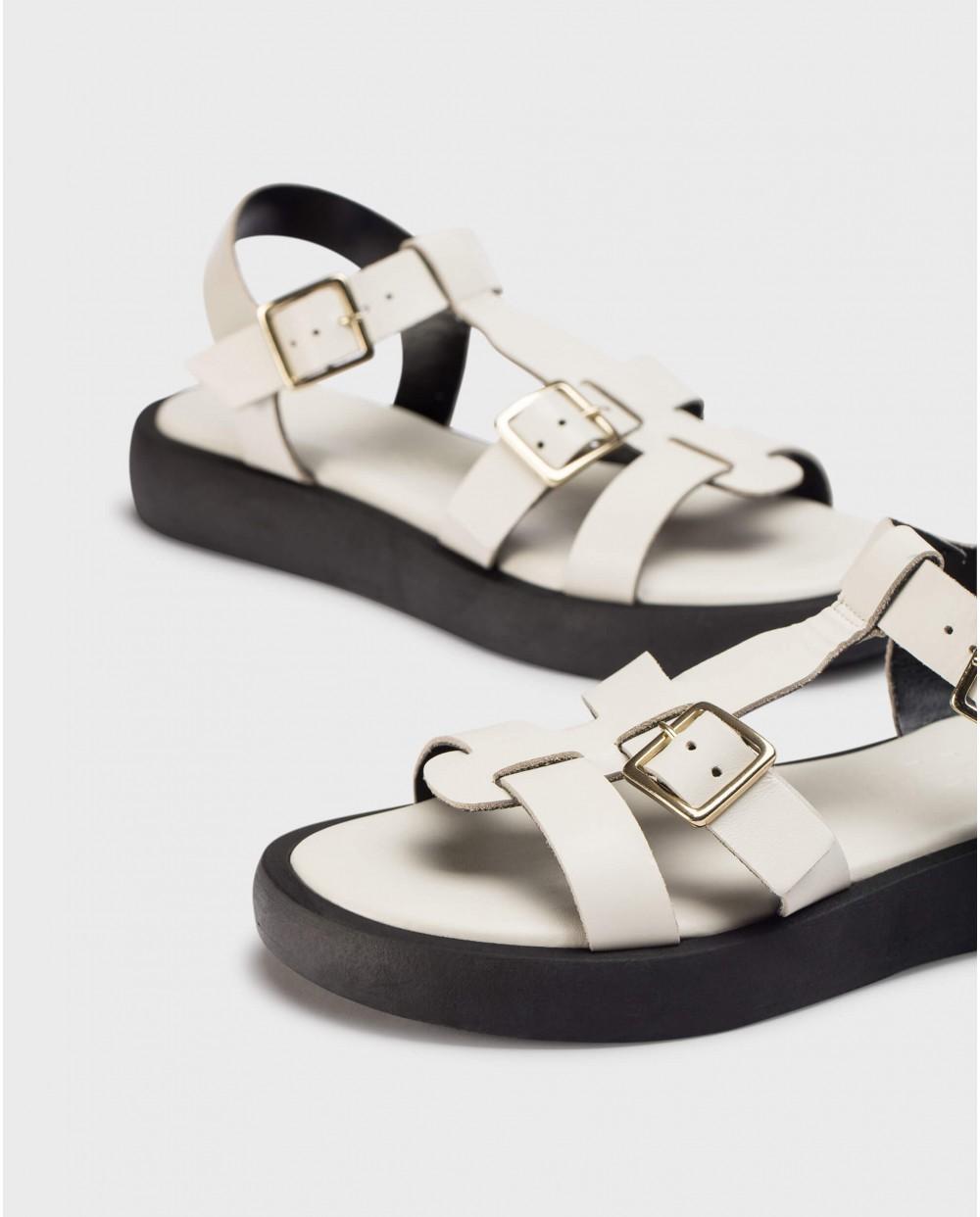 wonders Sandalias LUZ Blancas Rebajas de fábrica