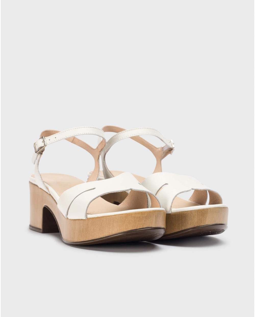 wonders Sandalias ELARA Blancas Ventas relámpago