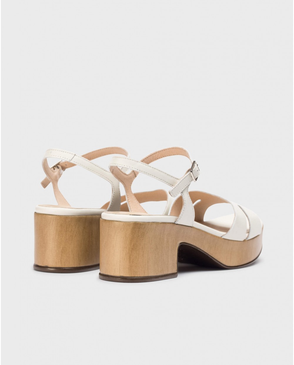 wonders Sandalias ELARA Blancas Ventas relámpago
