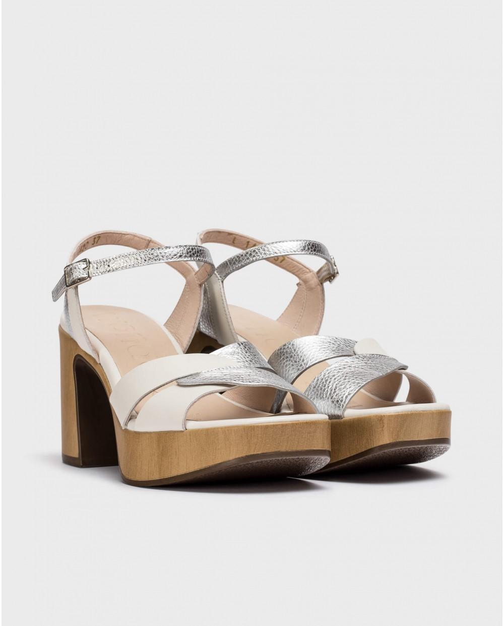 wonders Sandalias SORAYA Blancas Descuento