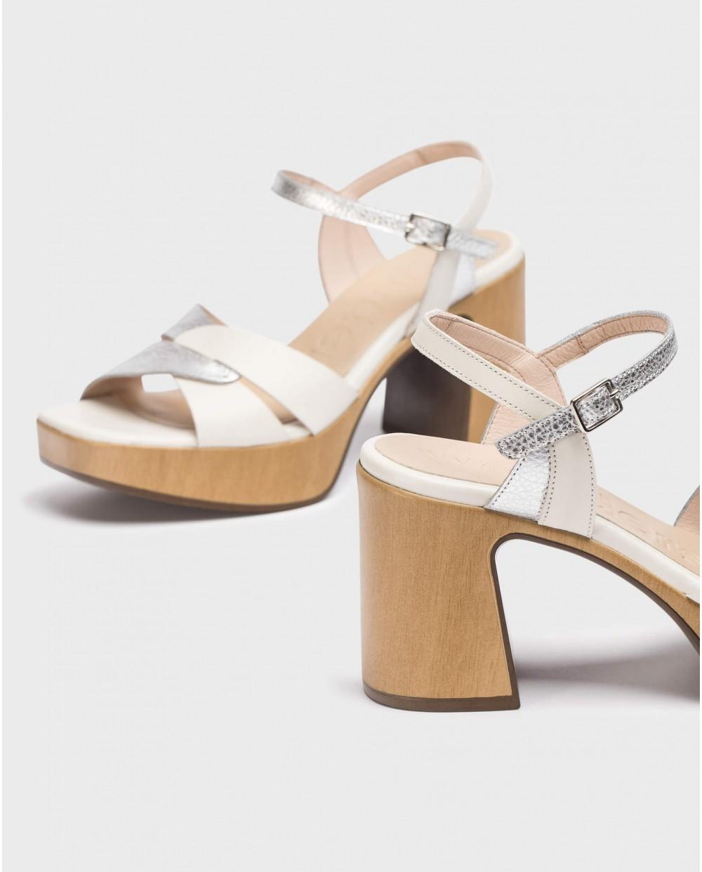 wonders Sandalias SORAYA Blancas Descuento