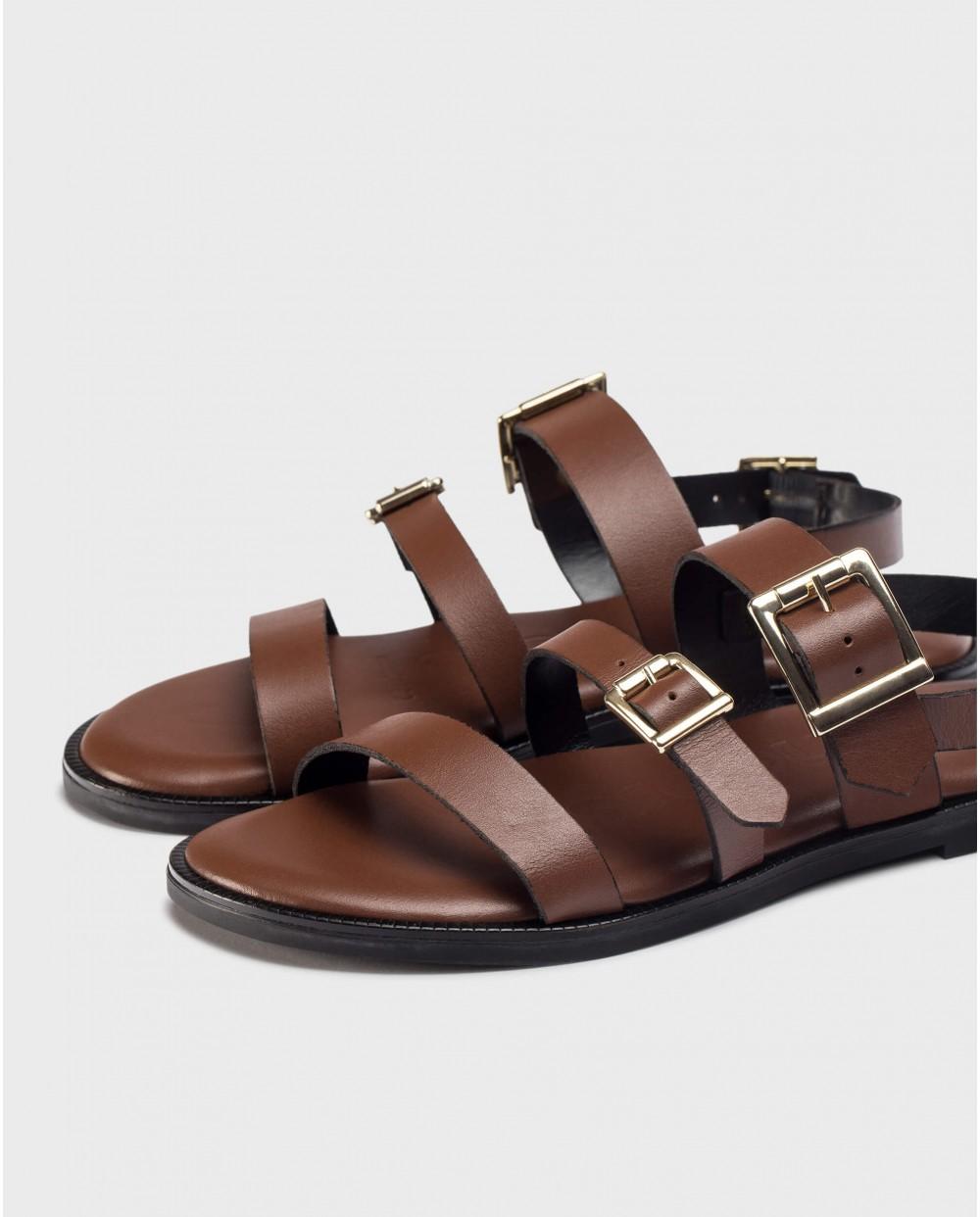 wonders Sandalias ZORION Marrones Rebajas online