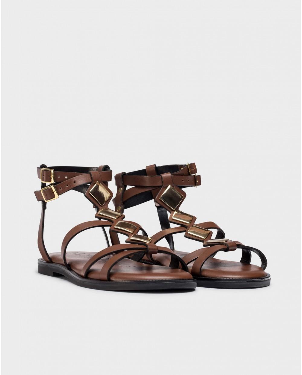 wonders Sandalias EOS Marrones Rebajas top