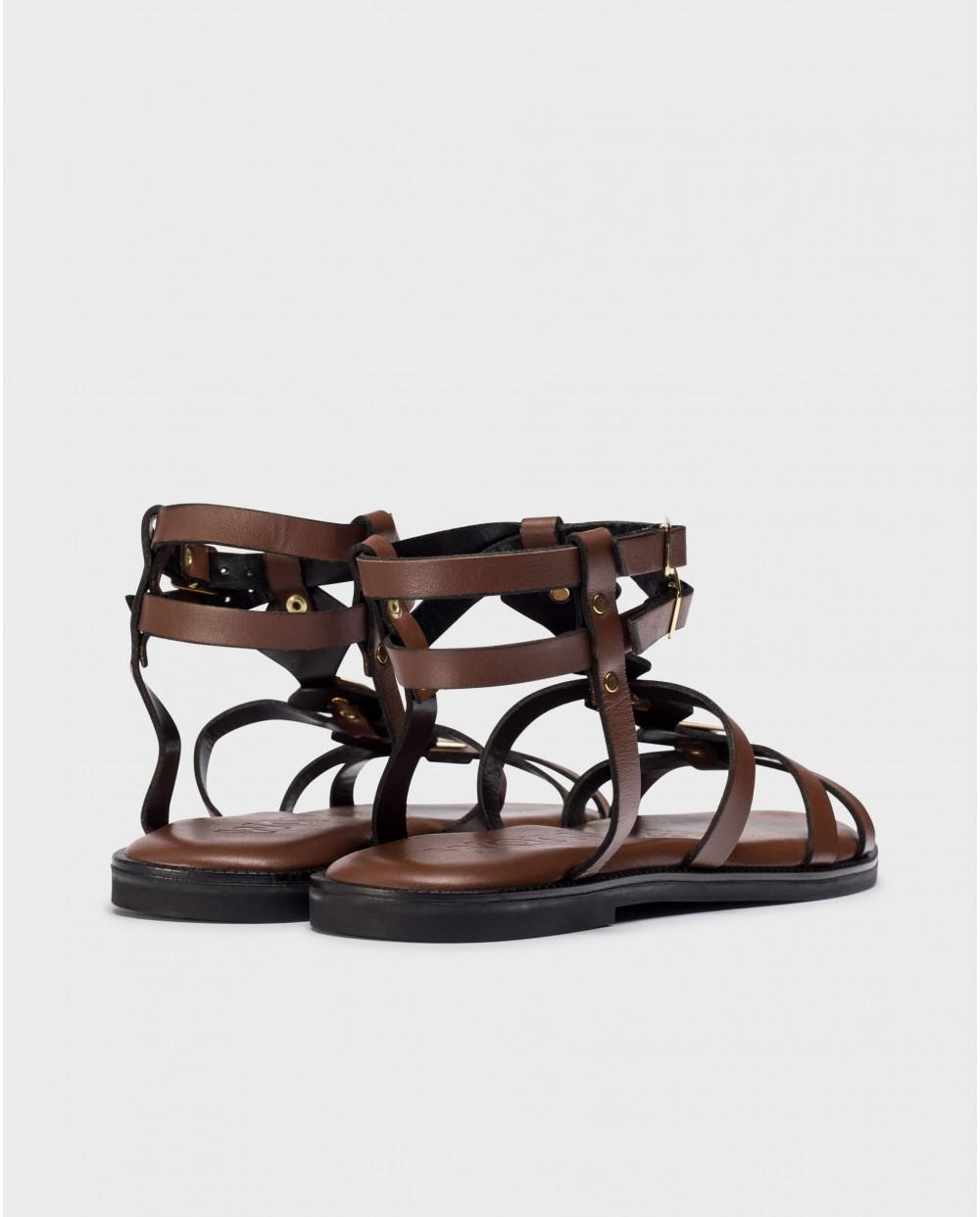 wonders Sandalias EOS Marrones Rebajas top