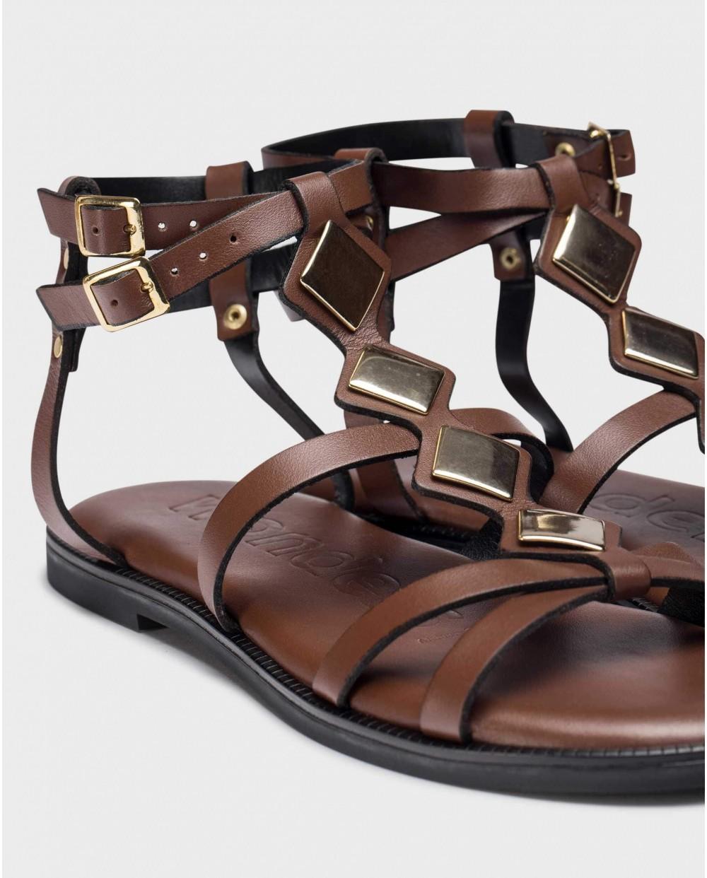 wonders Sandalias EOS Marrones Rebajas top
