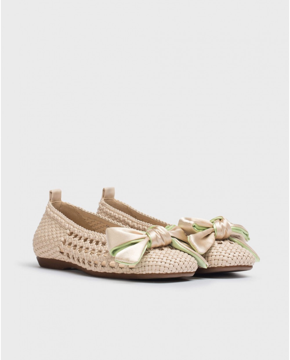 wonders Bailarina BOW Beige Envío gratis
