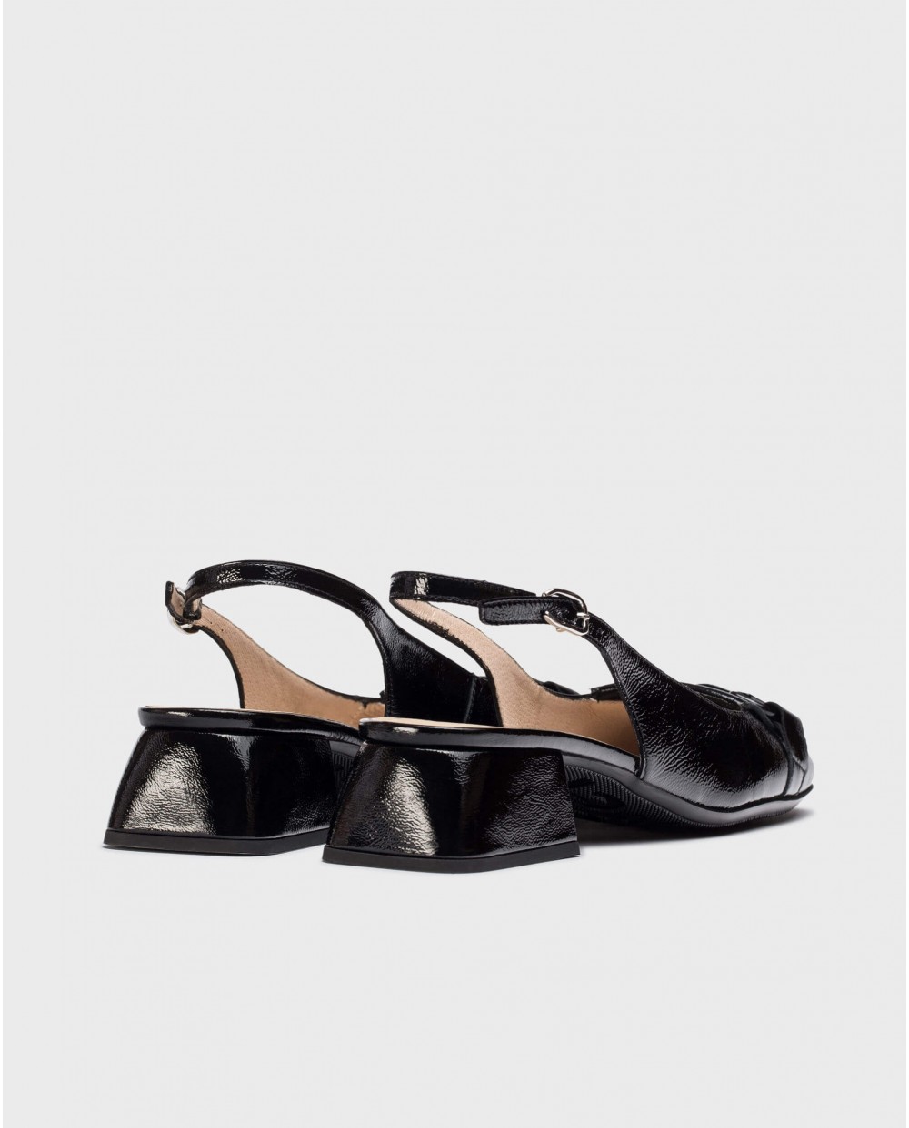 wonders Zapatos CHARO Negros Envío gratis