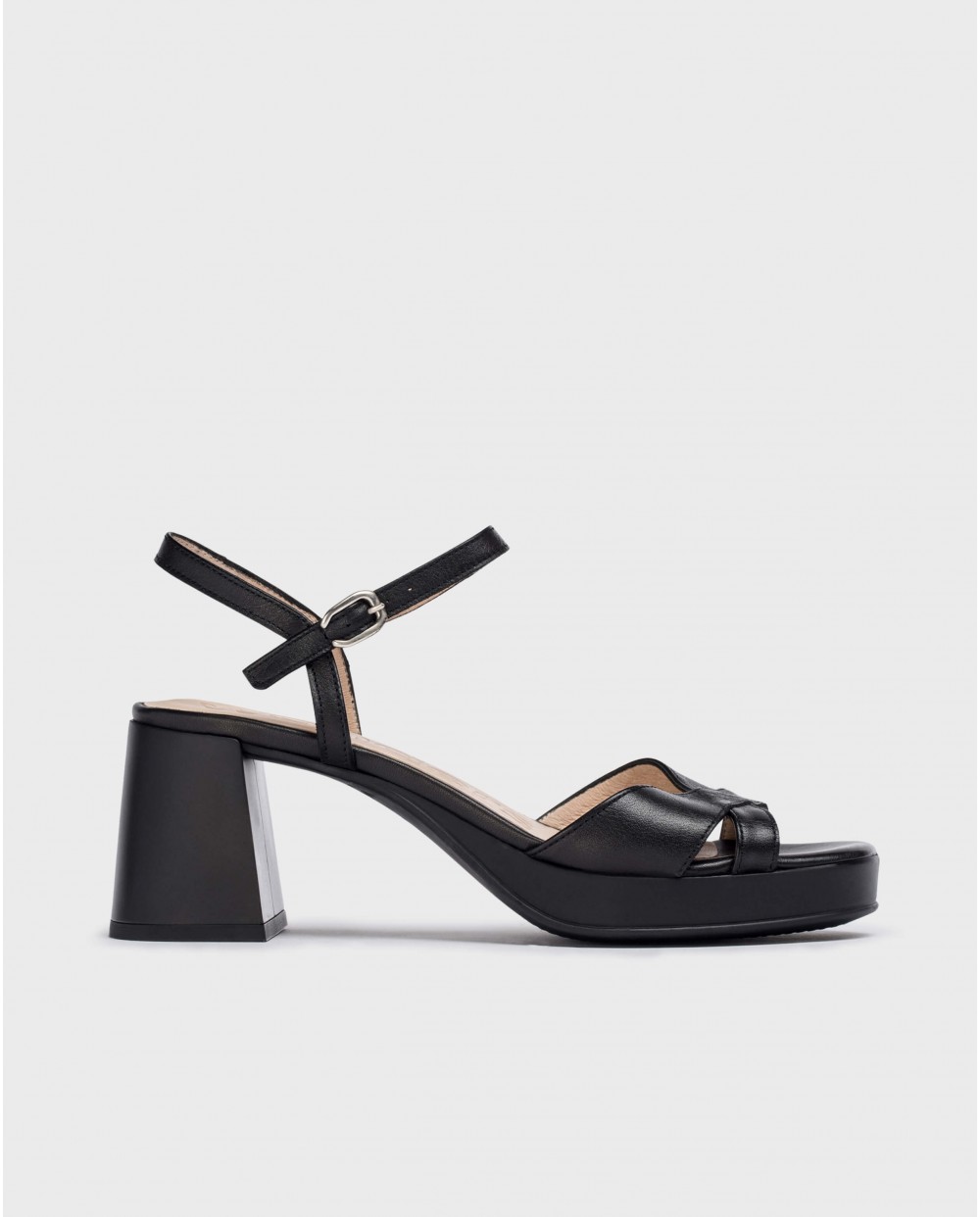 wonders Sandalias de tacón LOLA Negro