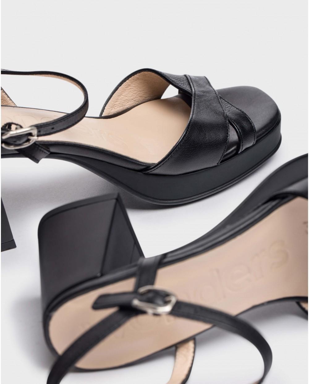 wonders Sandalias de tacón LOLA Negro COMPRAR AHORA
