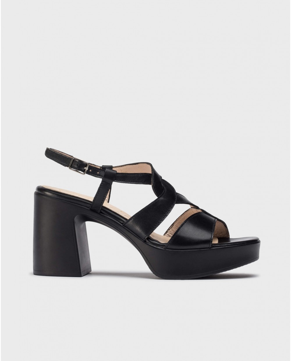 wonders Sandalias INDIRA Negras
