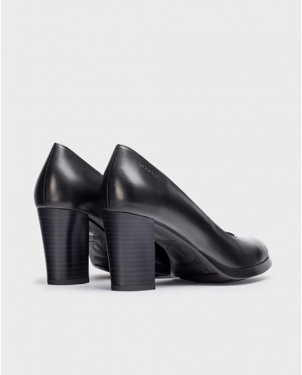 wonders Tacones FENIX Negros Ahorra y exporta