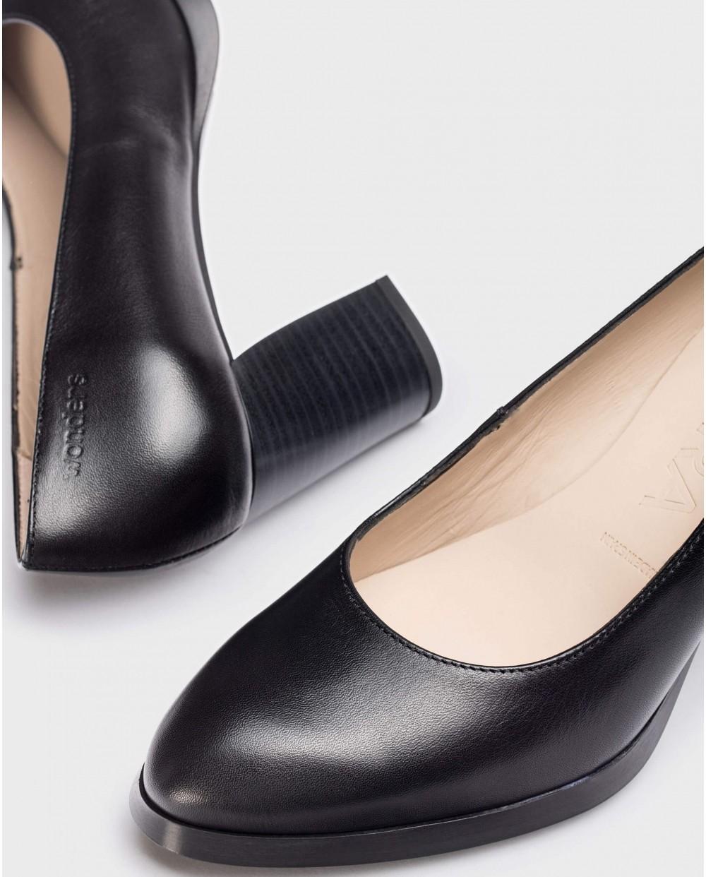 wonders Tacones FENIX Negros Ahorra y exporta