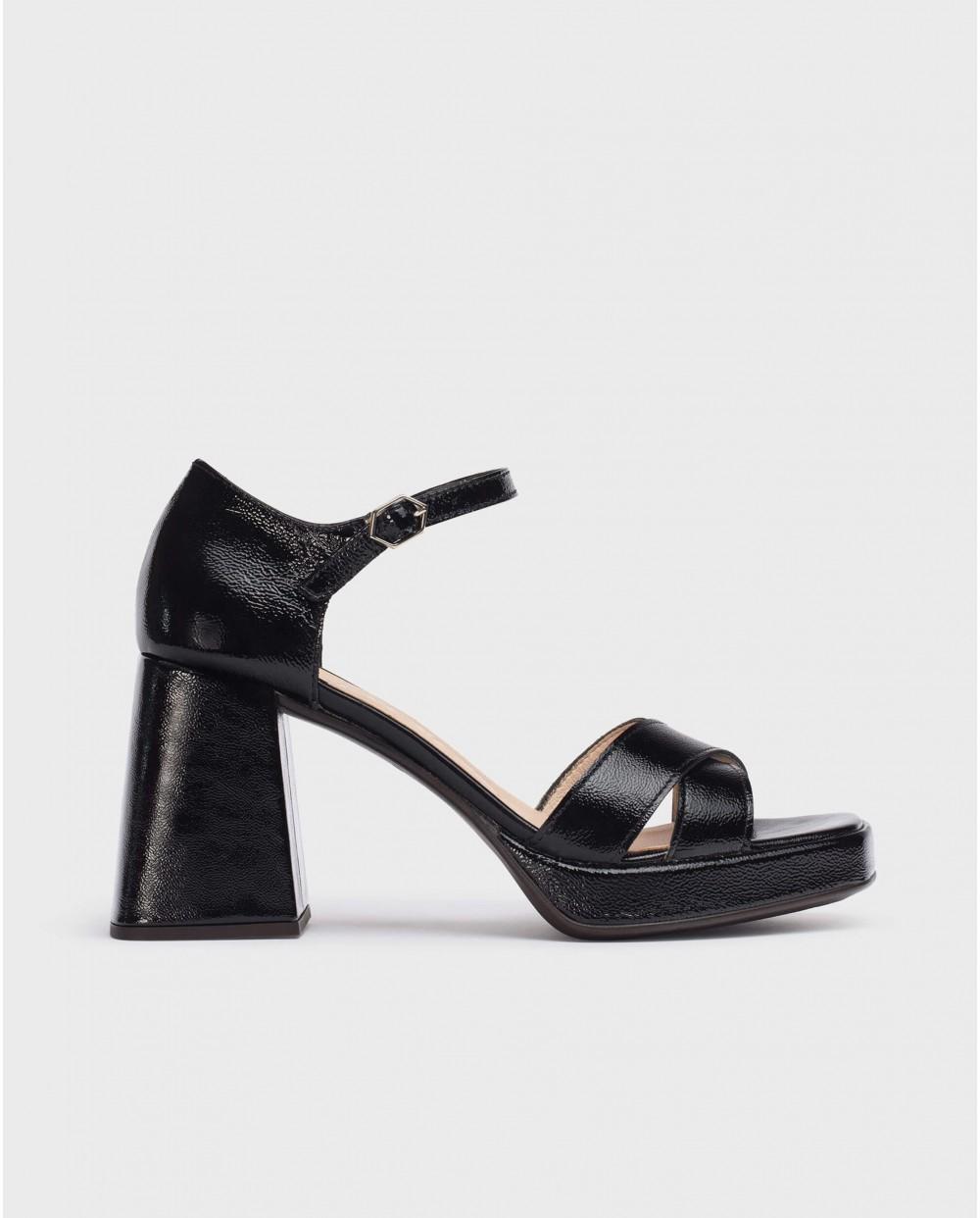 wonders Sandalias JULIA Charol