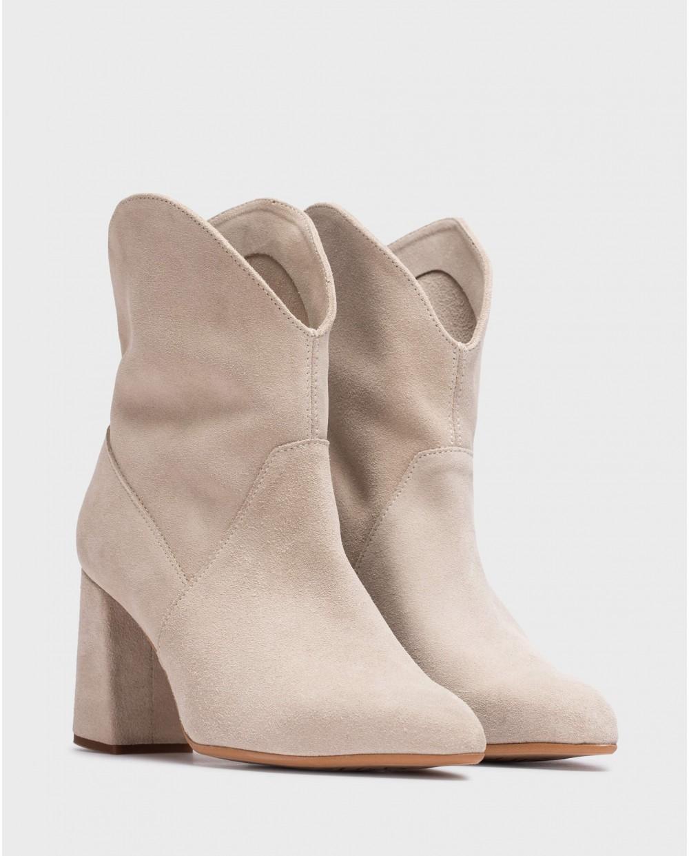 wonders Botín NEREIDA Beige Ofertas especiales