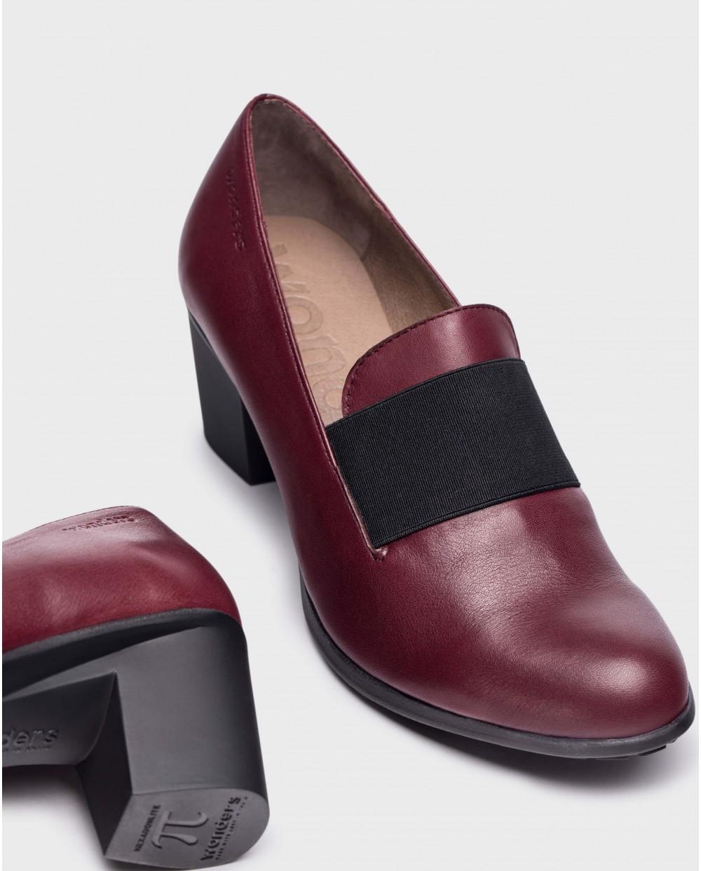 wonders Zapato elástico Burdeos Tienda