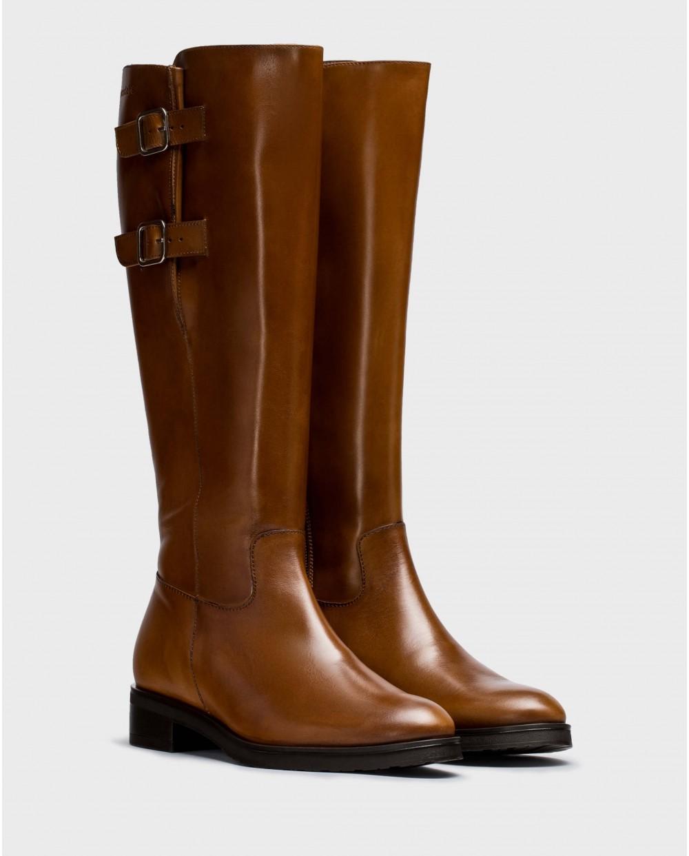 wonders Botas DOUBLE Cuero Liquidación