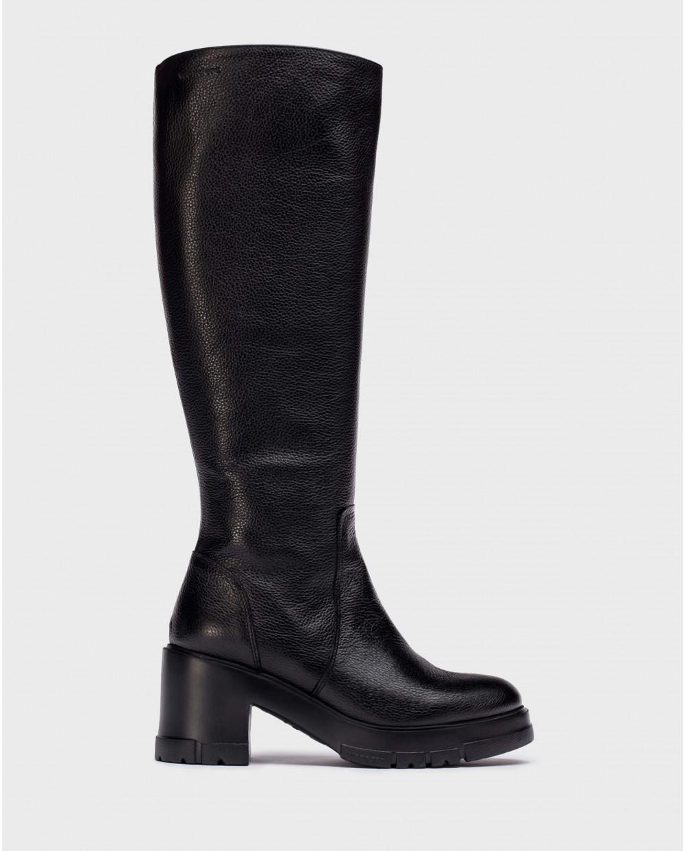 wonders Bota piel suela track