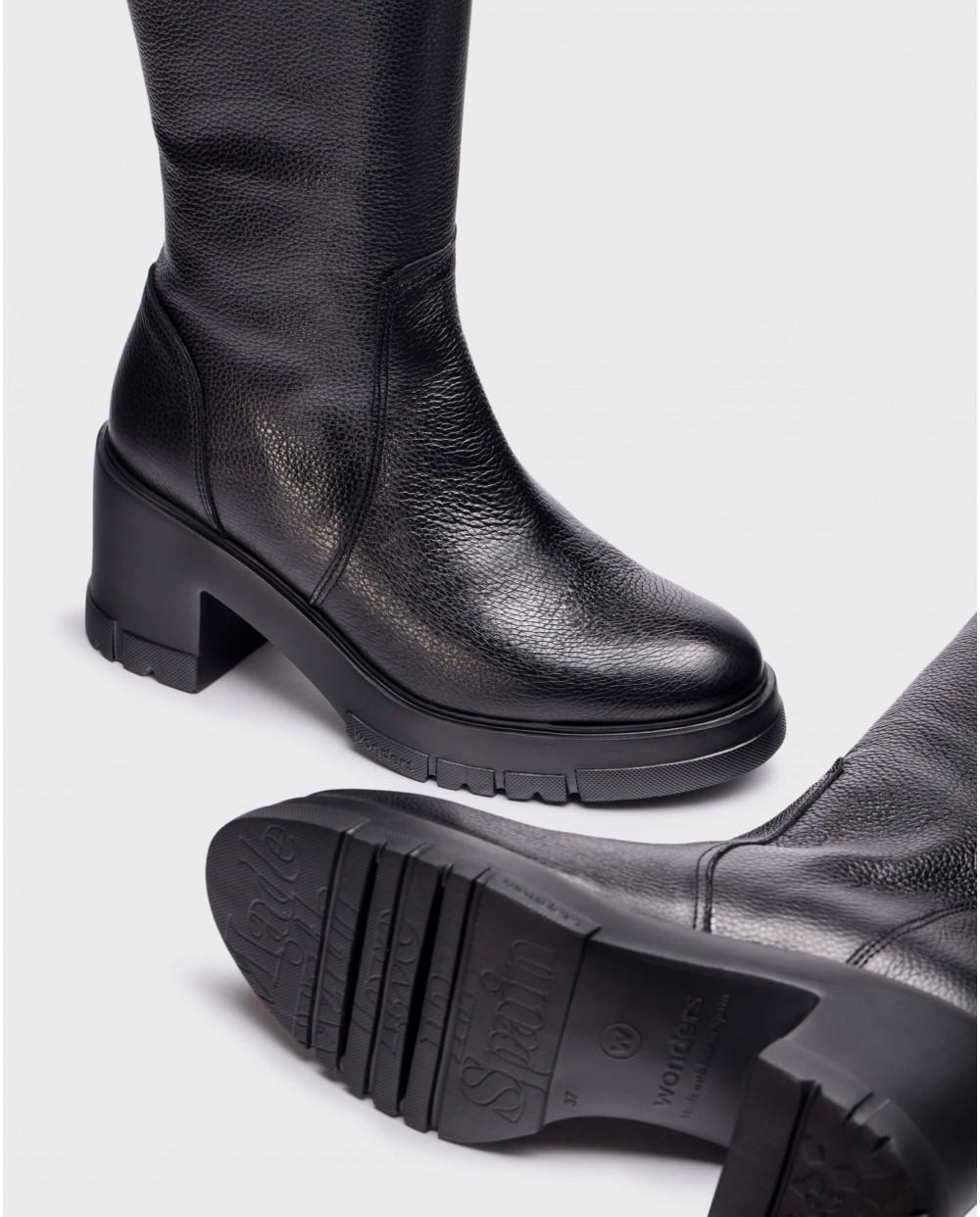 wonders Bota piel suela track Rebajas online