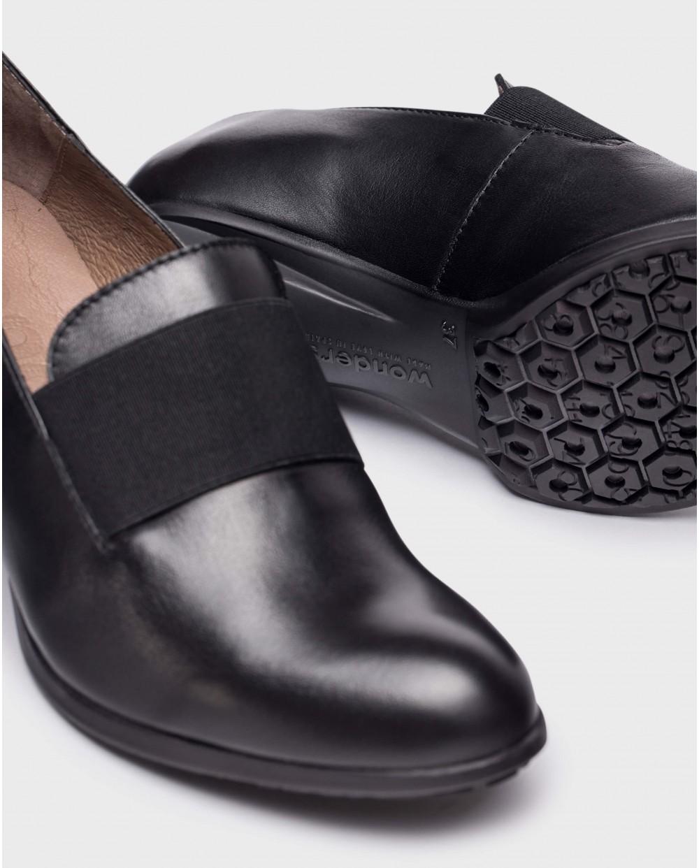 wonders Zapato elástico negro Envío gratis