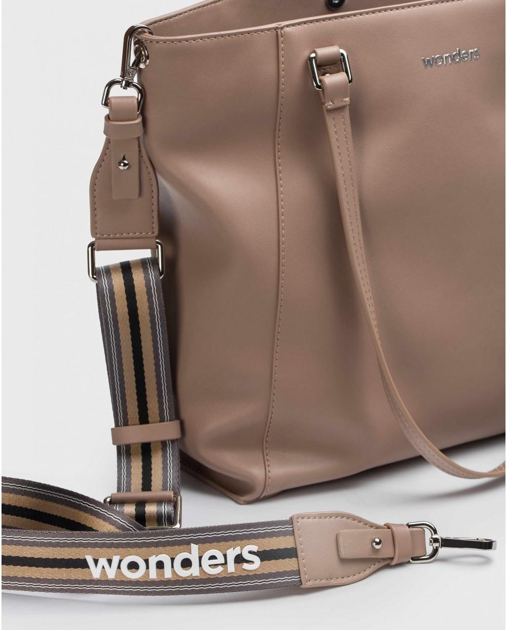 wonders Bolso ZURI Taupe ÚLTIMAS EDICIONES