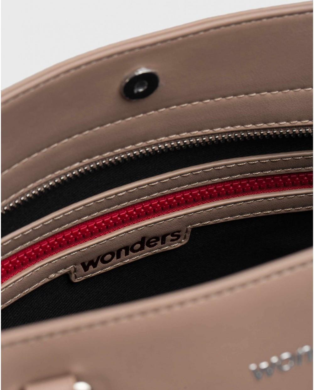 wonders Bolso ZURI Taupe ÚLTIMAS EDICIONES