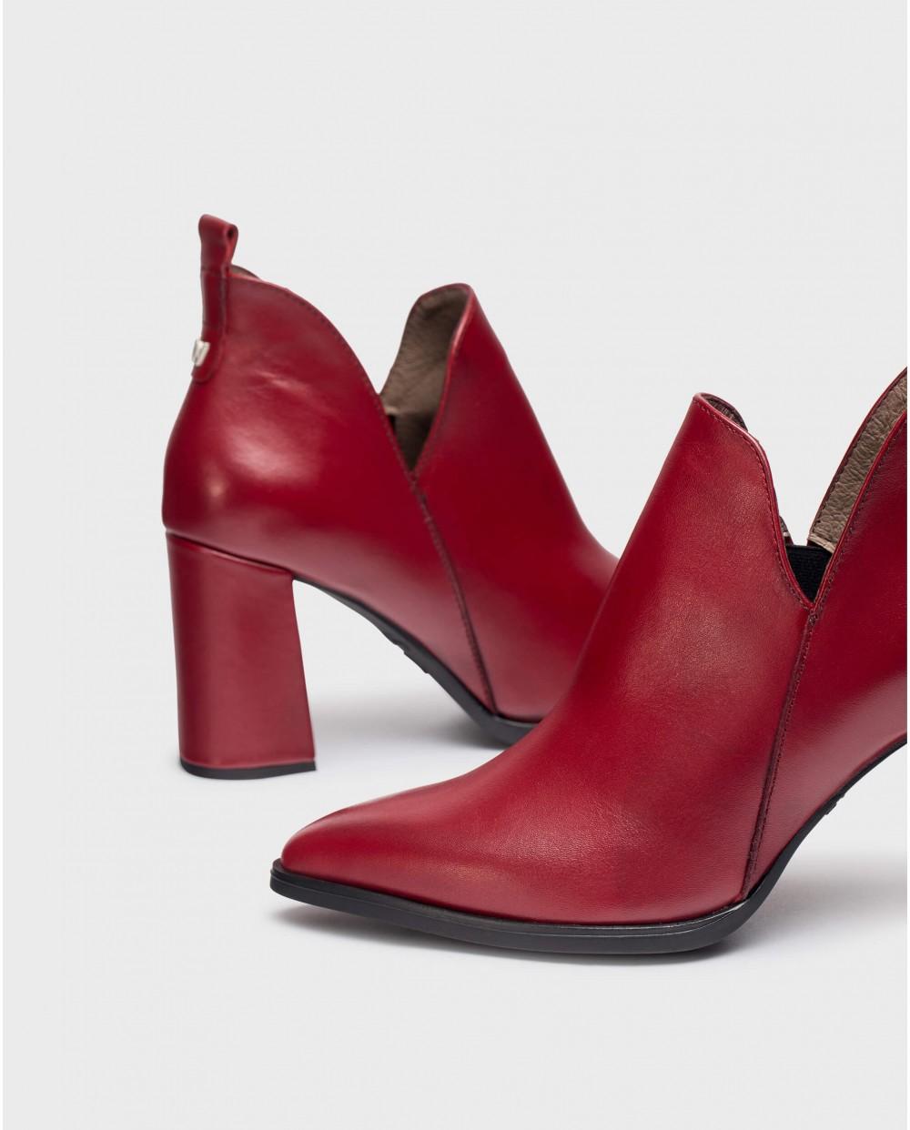 wonders Botines JULIETA Rojos Solo hoy