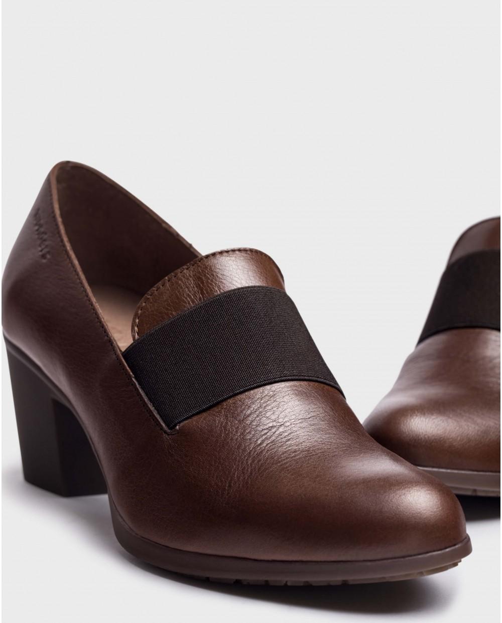 wonders Zapato elástico marrón Envío internacional gratuito