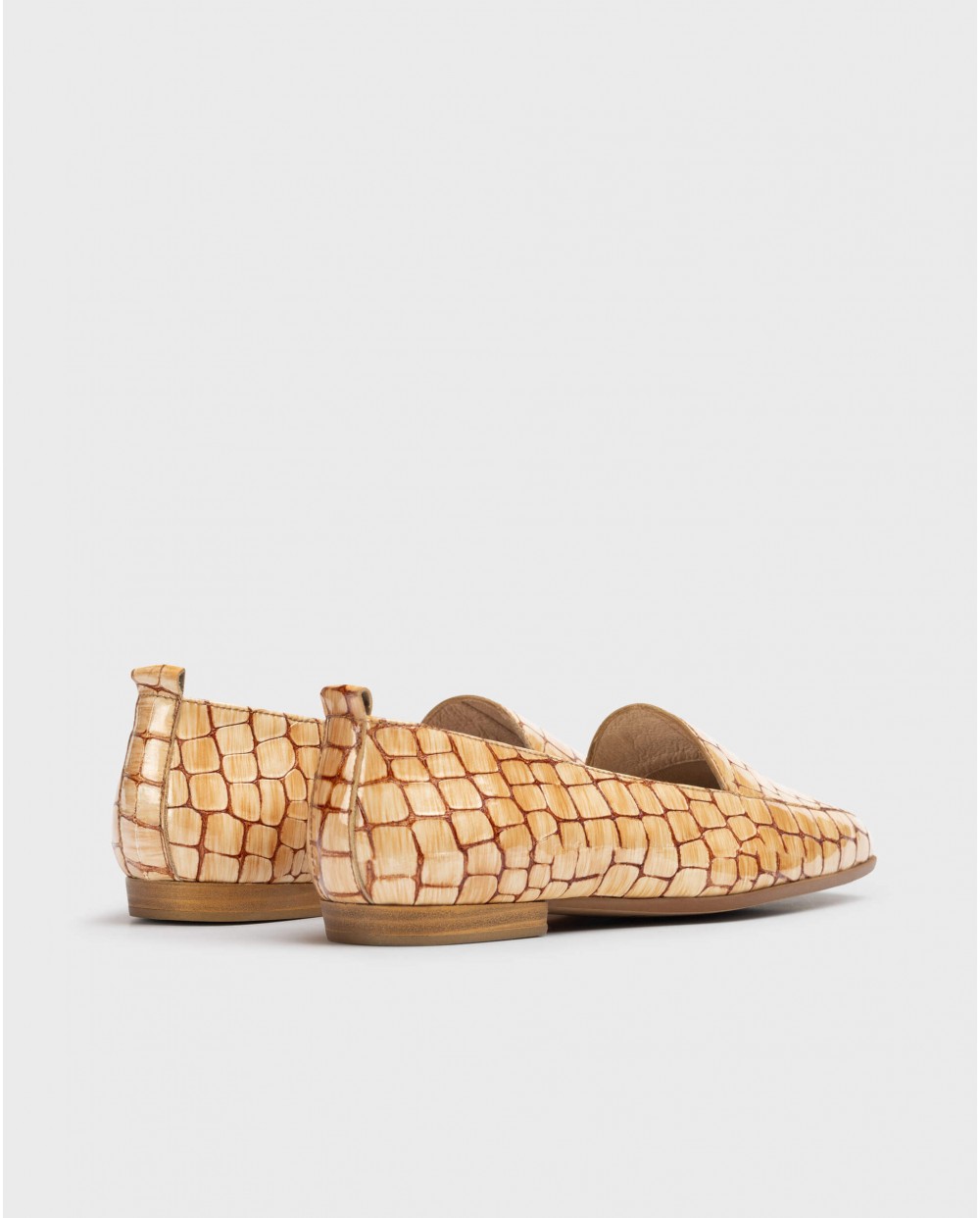 wonders zapato plano piel Tienda de fábrica