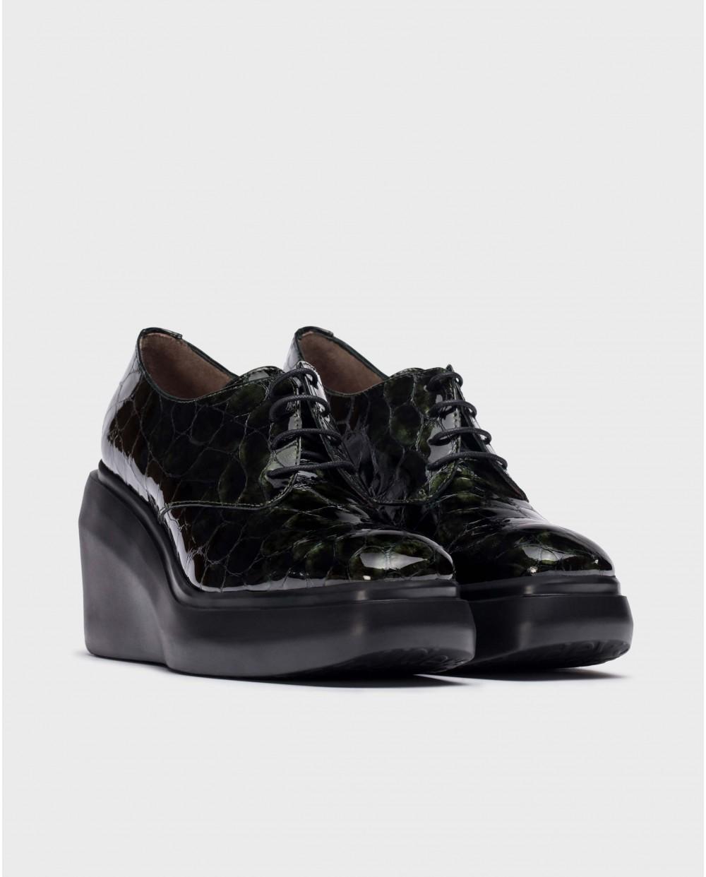 wonders Zapato Blucher plataforma Descuentos del mes