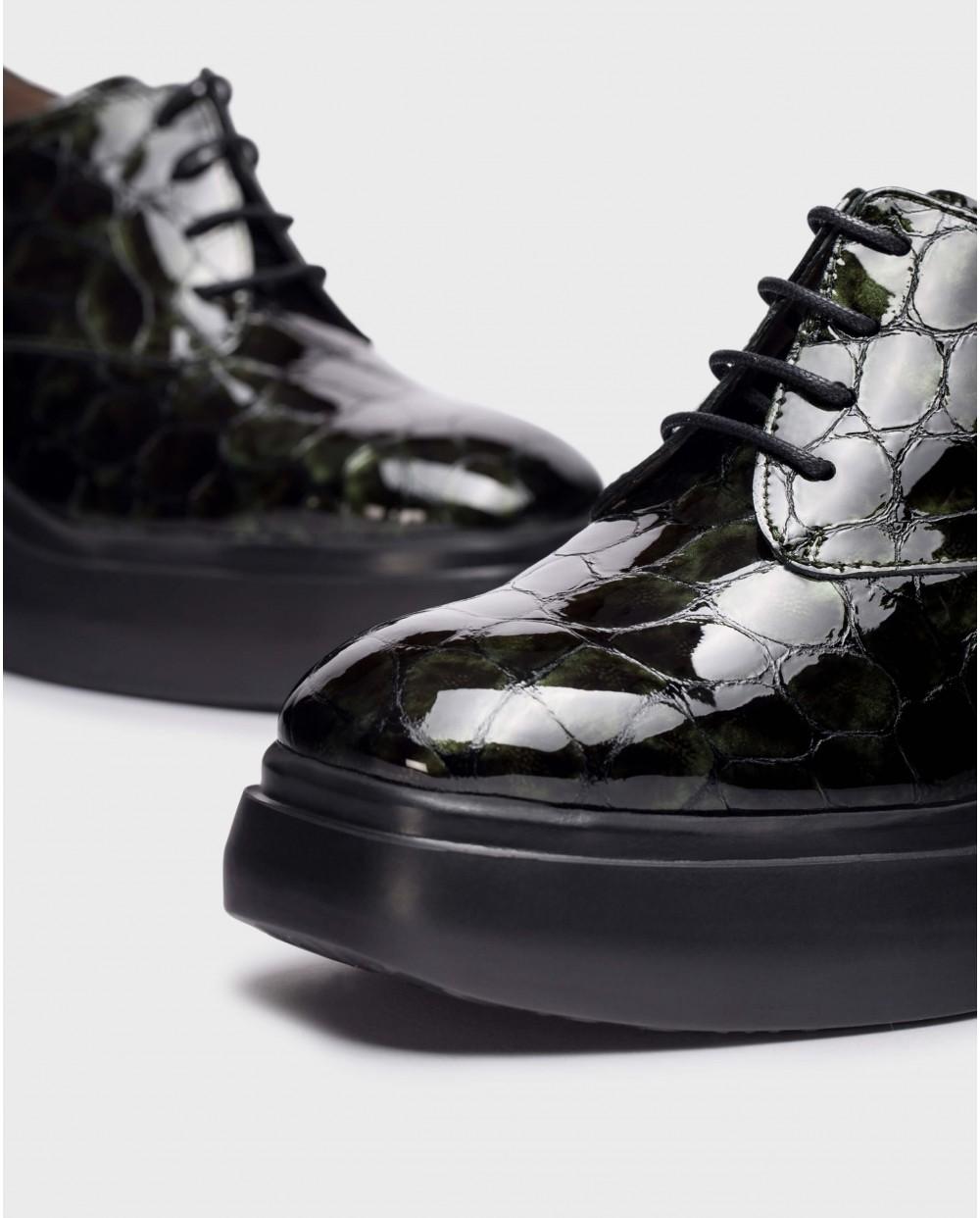 wonders Zapato Blucher plataforma Descuentos del mes