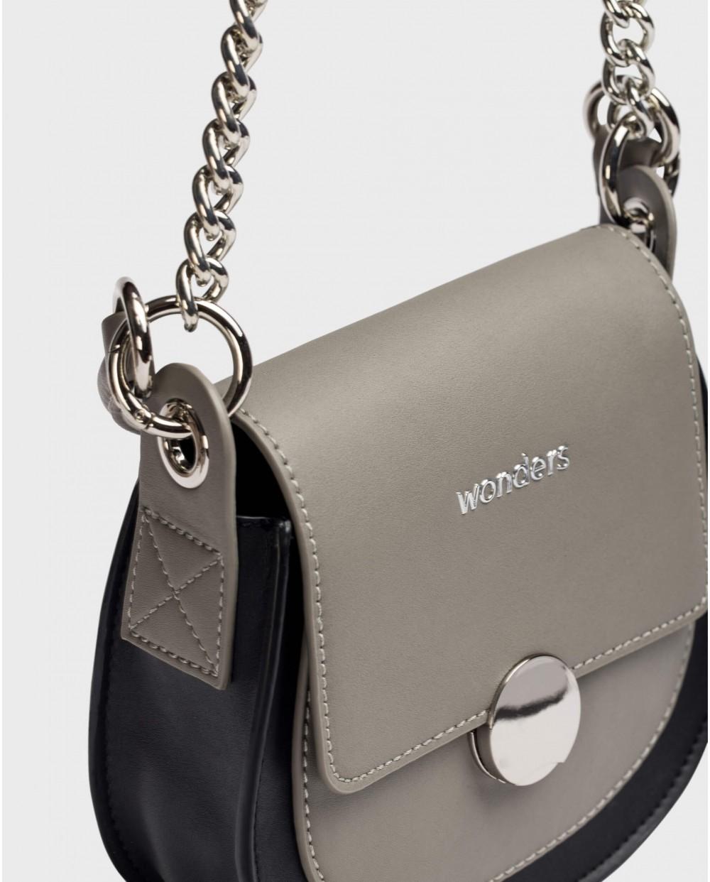 wonders Bolso HARPER Negro Descuento por venta flash