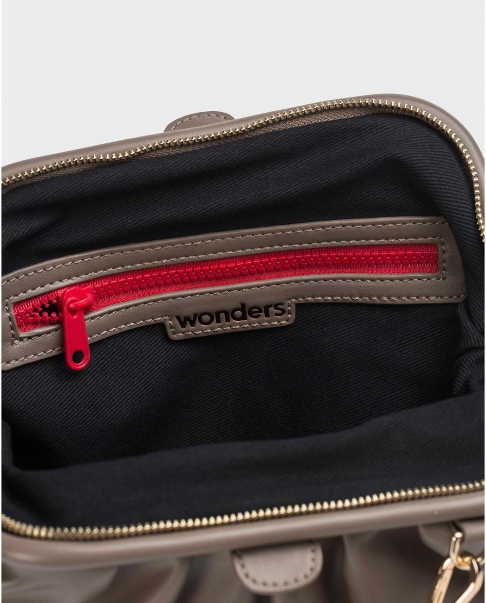 wonders Bolso BLAIR Taupe Ofertas de temporada