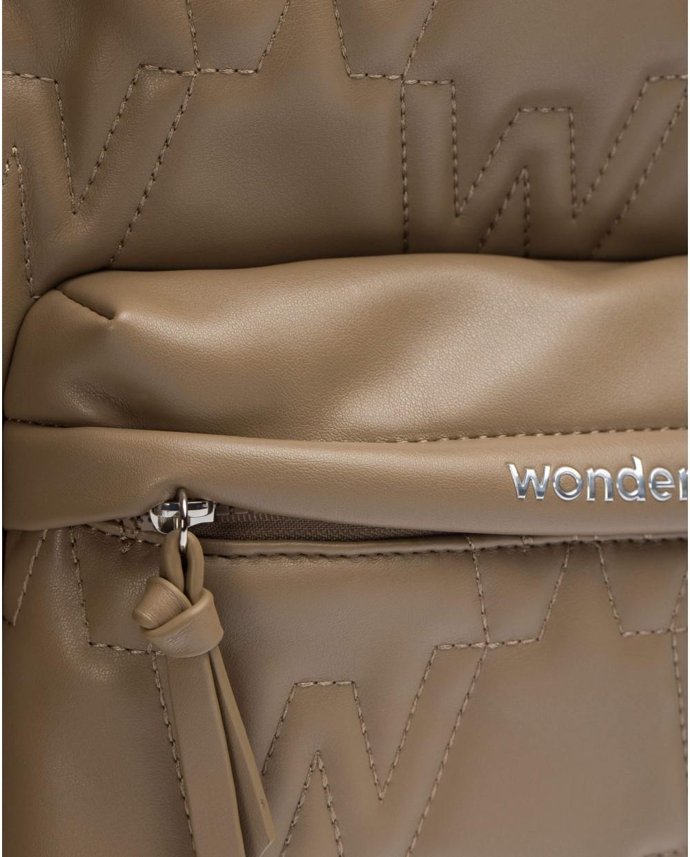 wonders Mochila SCHOOL Marrón 2025