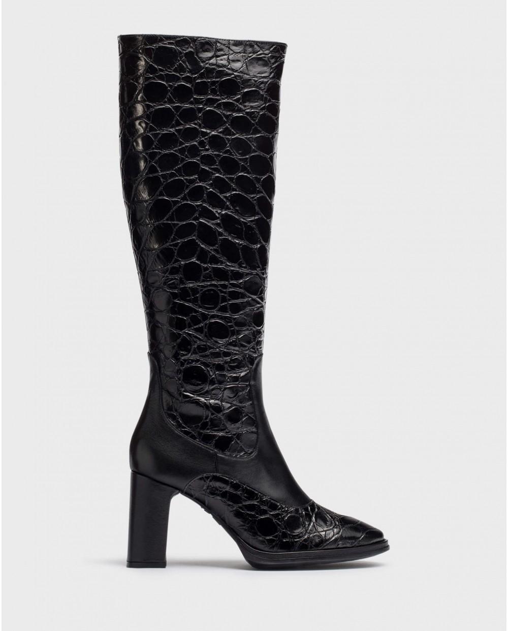 wonders Botas KATE Negras