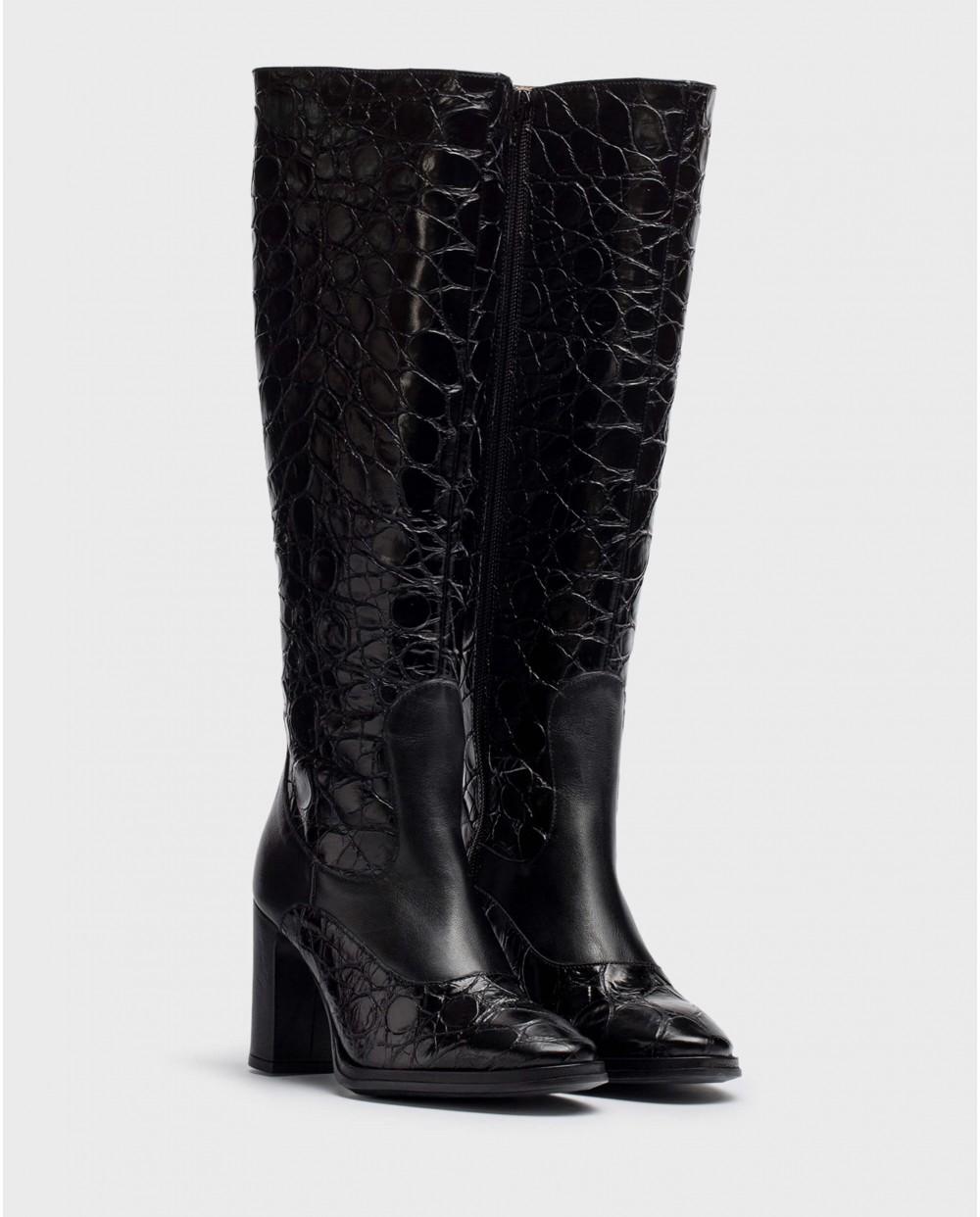 wonders Botas KATE Negras En línea