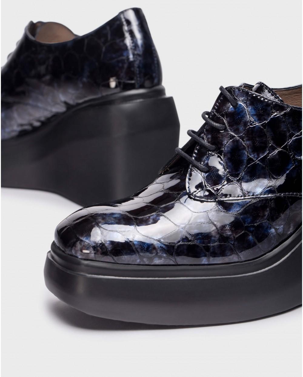 wonders Zapato Blucher plataforma Rebajas