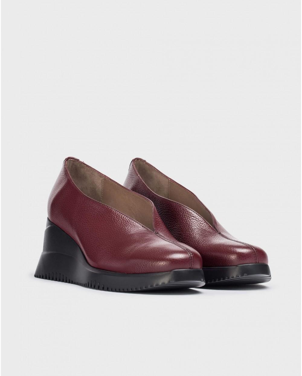 wonders Mocasines WATER Burdeos En oferta