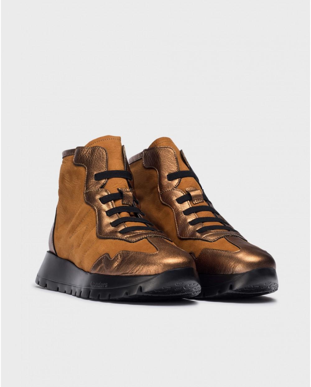 wonders Botines Deportivos ENGLAND Oro Tienda
