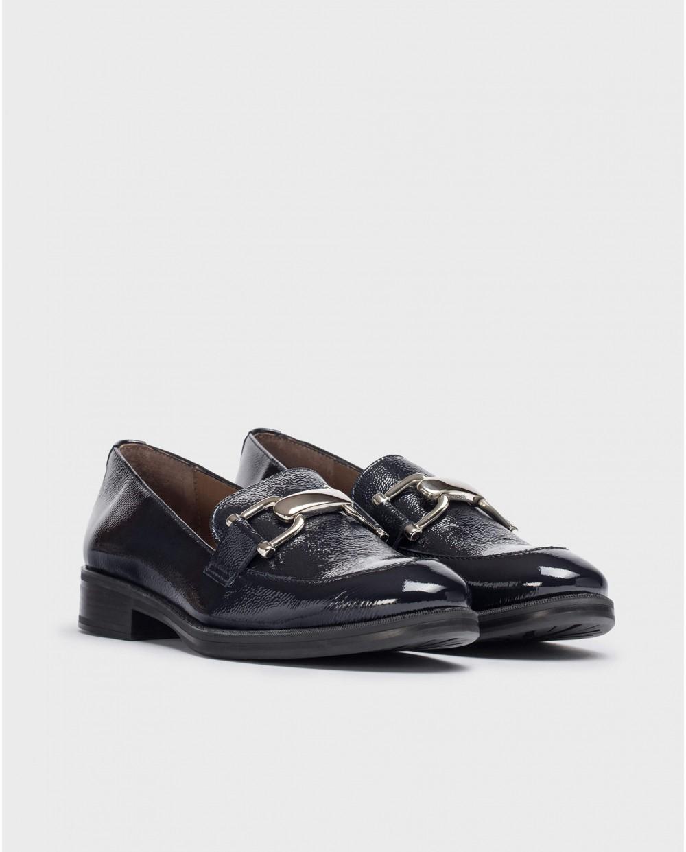 wonders Mocasines LORIN Azules Grandes descuentos
