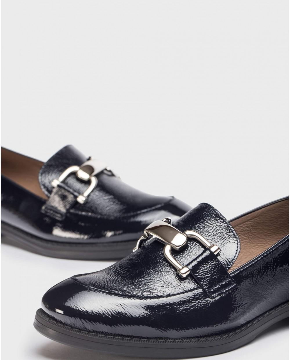 wonders Mocasines LORIN Azules Grandes descuentos