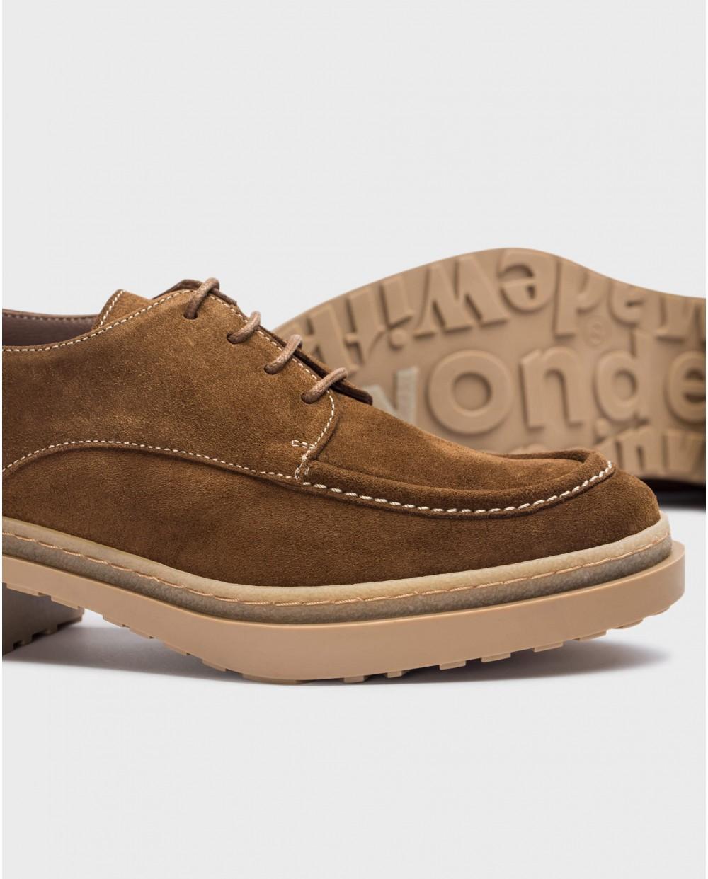 wonders Bluchers BEA Mocha En línea