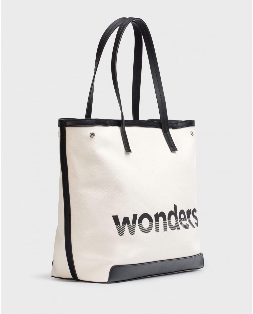 wonders Bolso CITY Blanco Outlet