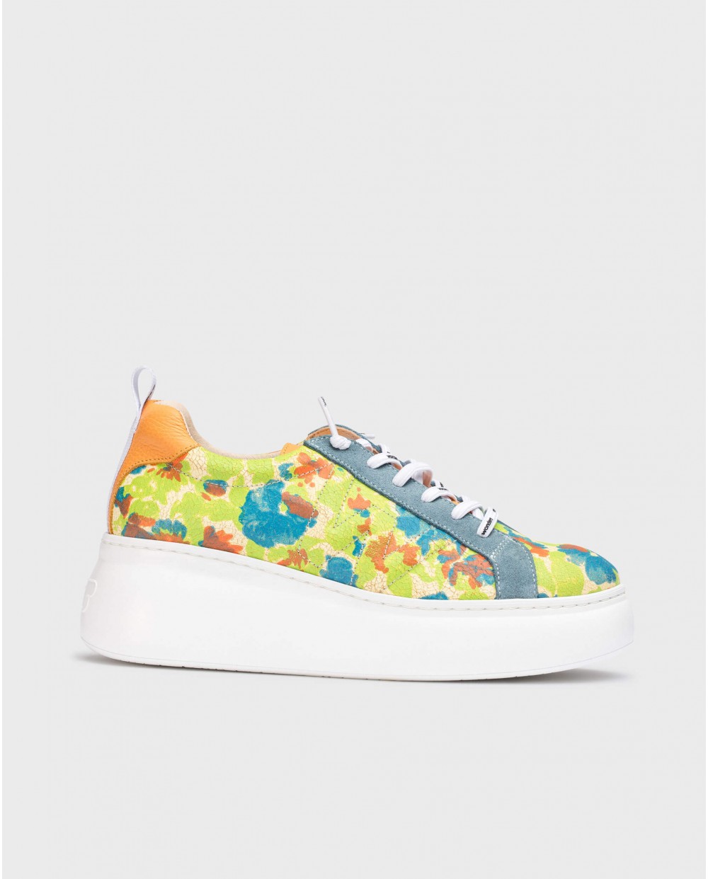 wonders Deportivas DORITA Florales Verdes