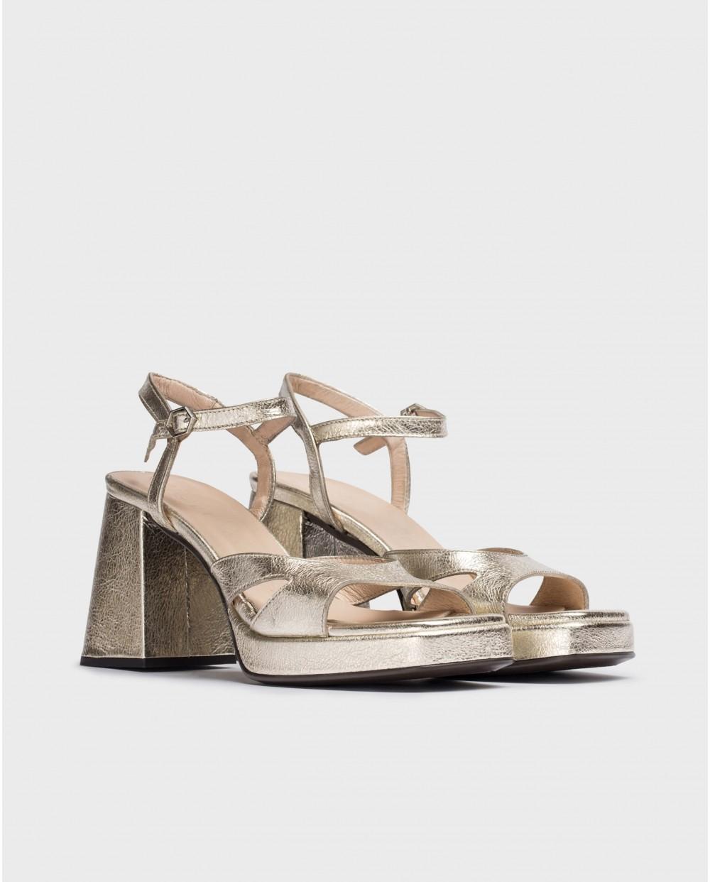 wonders Sandalias FRIDA Oro Rebajas online