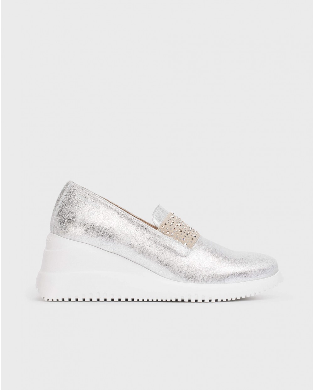 wonders Mocasín BONE Plata