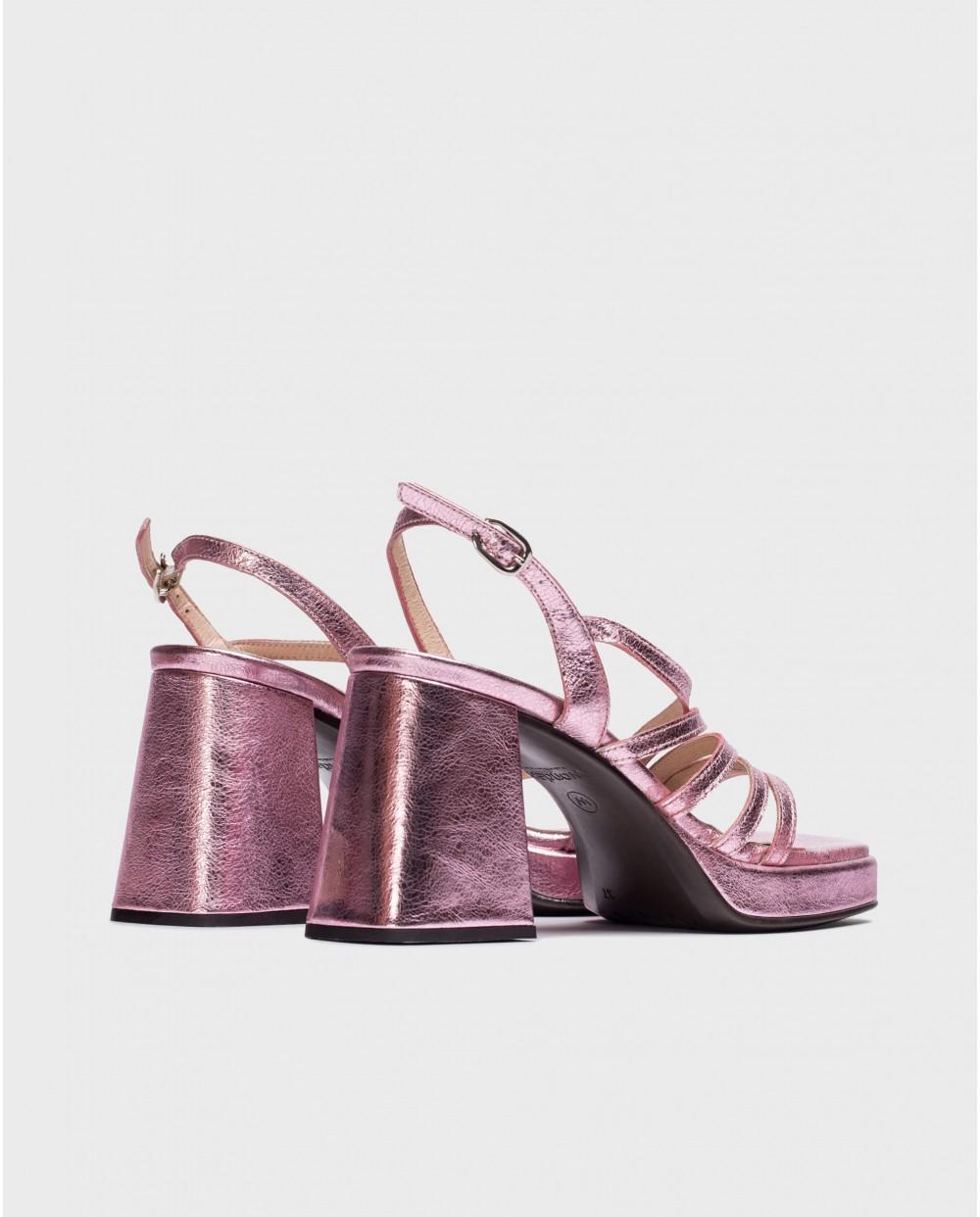 wonders Sandalias GARLI Rosa Envío gratis