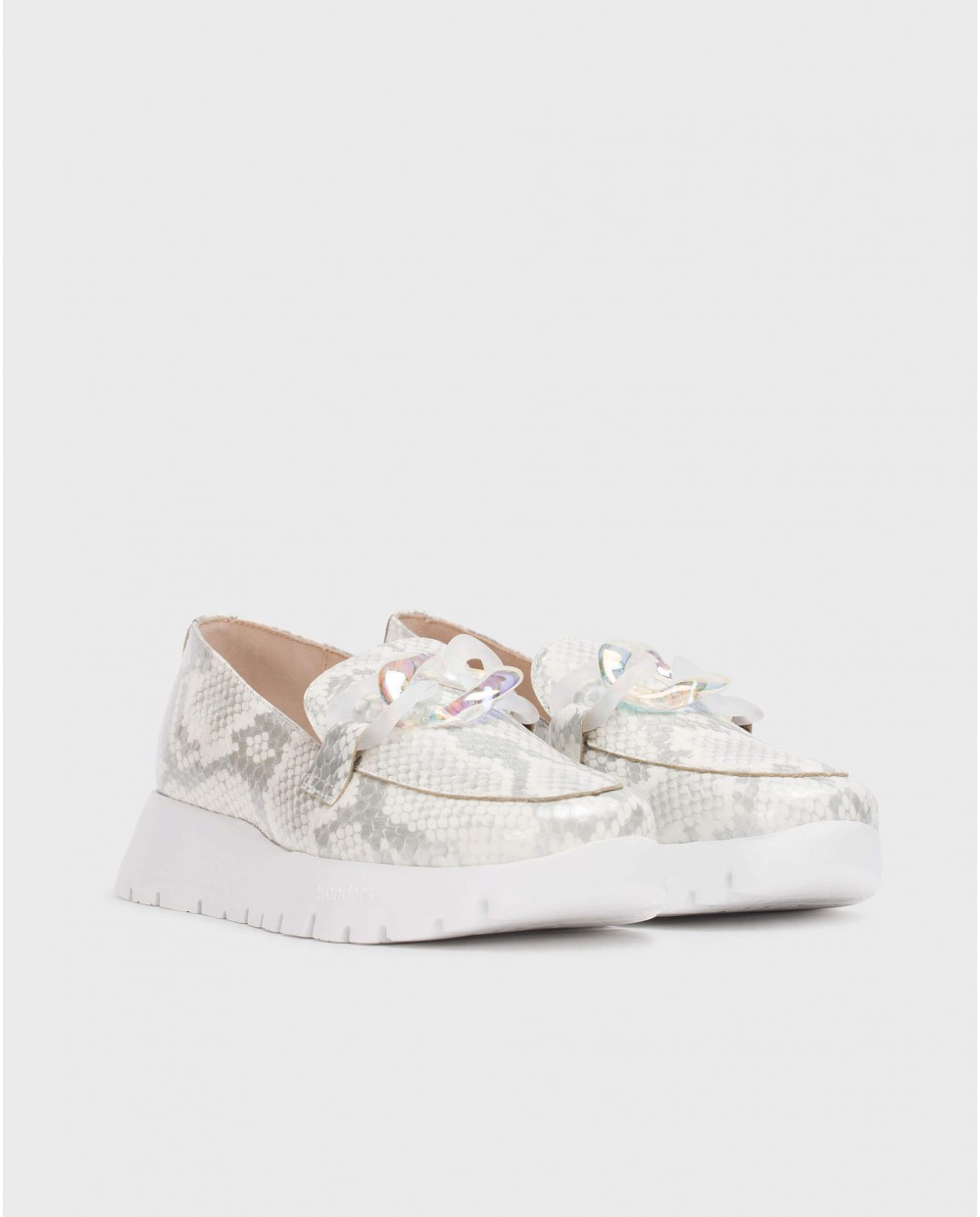 wonders Mocasín ROSE Blanco Promoción trimestral
