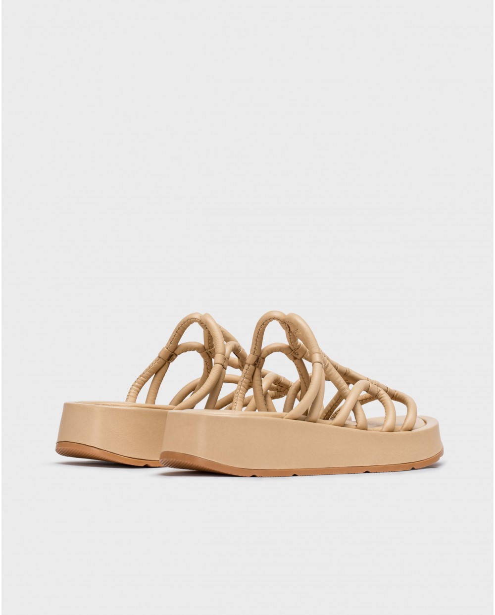 wonders Sandalias cuña ELADIA Beige En oferta