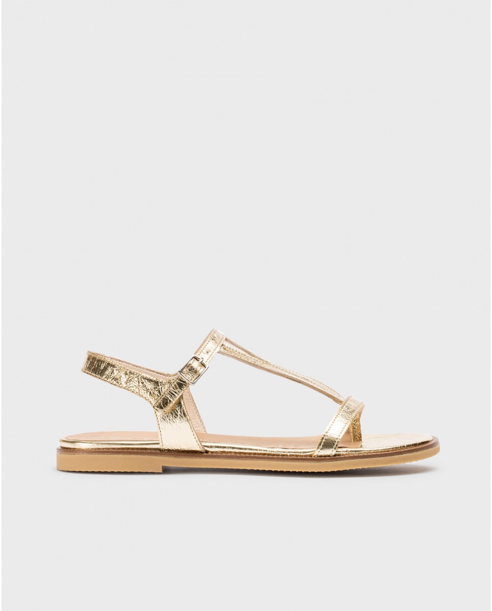 wonders Sandalias planas JIMENA Oro